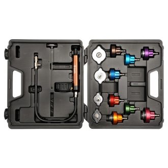 YATO Auto-Kühlmitteldruckmesser-Set 14-teilig
