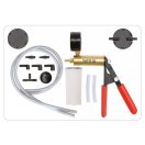 YATO Vakuum- und AC-Pumpenmessset 10-teilig -1÷0 bar