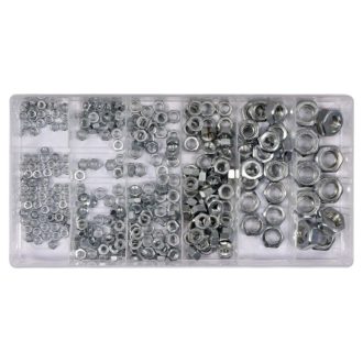 YATO Sechskantmuttern-Set 300-teilig M3-M10