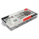 YATO Sechskant geschlossener Schraubenmutternsatz 150 Stück M3-M10