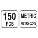 YATO Flügelmutter 150 Stück