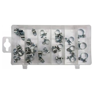 YATO Kabelklemmen-Set 30-teilig 6-16 mm