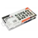 YATO Gebogenes Riegelset 80-teilig