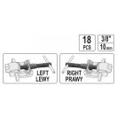 YATO Hauptbremszylinder-Bausatz 18-teilig