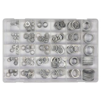 YATO Aluminium-Unterlegscheiben-Set 300-tlg