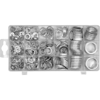 YATO Aluminium-Unterlegscheiben-Set 450-teilig