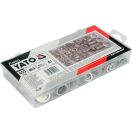 YATO Aluminium-Unterlegscheiben-Set 450-teilig