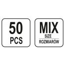 YATO Elektro-Schnellverbinder-Set 50-teilig