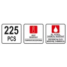 YATO O-Ring-Set 225-tlg