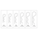 YATO Federstift-Set 150-tlg