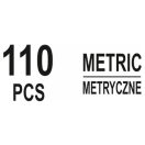 YATO Fettknopf (Fettkopf) Set 110-tlg