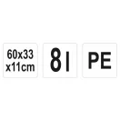 YATO Ölablassbehälter 8 Liter