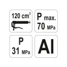 YATO Hebelfett 120 ml 70 mPa