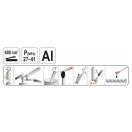 YATO Hebel-Fettpresse 600 ml 27-41 MPa