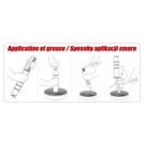 YATO Pneumatischer Schmierstoffgeber 400 cm3 6-28 MPa