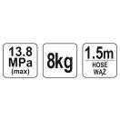 YATO Manuelle Fettpumpe 8 kg