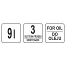 YATO Manuelle Ölabsaugpumpe 9 Liter