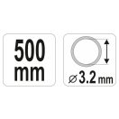 YATO Hebelschlauch für Fettpresse 500 mm