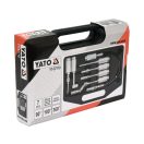 YATO Adapterset für 7-teilige 1/4" Schmiernippel