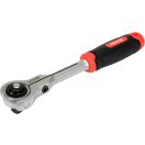 YATO Knarrenantriebswelle 1/2" 255 mm 72T schwenkbarem Kopf CrV