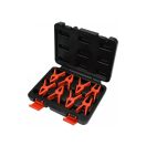 YATO Zangen-Set 8-teilig (für Brems-, Kraftstoff-, Öl- und Autoklimaleitungen)