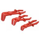 YATO Flexible Rohrschelle gebogen Set 3-teilig