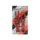 YATO Flexible Rohrschelle gebogen Set 3-teilig