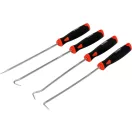 YATO Dichtungsentfernungshaken-Set 4-teilig 240 mm