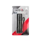 YATO Batterie-LED-Taschenlampe 30 lm Aluminium schwarz 3 x AAA