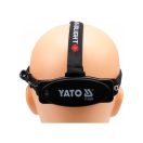 YATO Wiederaufladbare LED-Stirnlampe mit einstellbarem Fokus