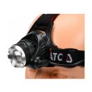 YATO Wiederaufladbare LED-Stirnlampe XM-L2 CREE mit einstellbarem Fokus