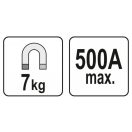 YATO Schweißerdungsmagnet 500A 7kg