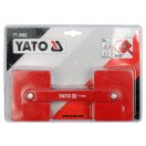 YATO Schweißwerkstückhalter Magnet verstellbar 85 x 65 x 22 mm/2 x 22,5 kg