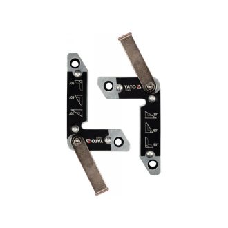   YATO Schweißwerkstückhalter Magnet 30-60-90°/32 kg (2 Stück)