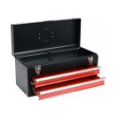 YATO Werkzeugkasten aus Metall mit 2 Schubladen