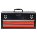 YATO Werkzeugkasten aus Metall mit 2 Schubladen