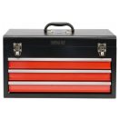 YATO Werkzeugkasten aus Metall mit 3 Schubladen