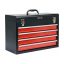 YATO Werkzeugkasten aus Metall mit 4 Schubladen