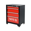 YATO Werkzeugschrank mit 4 Schubladen