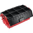 YATO Klappbarer Werkzeugkoffer mit 5 Einsätzen