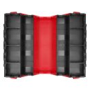 YATO Klappbarer Werkzeugkoffer mit 5 Einsätzen