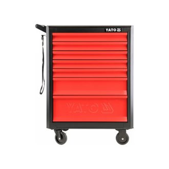 YATO Leerer Werkzeugwagen mit 7 Schubladen
