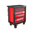 YATO Leerer Werkzeugwagen mit 6 Schubladen