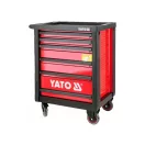YATO Leerer Werkzeugwagen mit 6 Schubladen