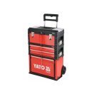 YATO Modularer Werkzeugwagen mit Werkzeugen 78 Teile