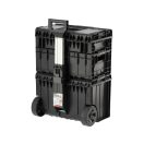 YATO Werkzeugkastensystem auf Rollen 3-teilig 585 x 425 x 810 mm