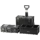 YATO Werkzeugkastensystem auf Rollen 3-teilig 585 x 425 x 810 mm