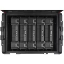 YATO Werkzeugkasten + 5 Organizer 240 x 450 x 320 mm