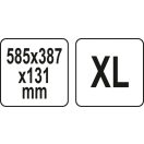 YATO Organizer XL Größe 585 x 387 x 131 mm