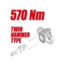 YATO Druckluft-Schlagschrauber 1/2" 570 Nm